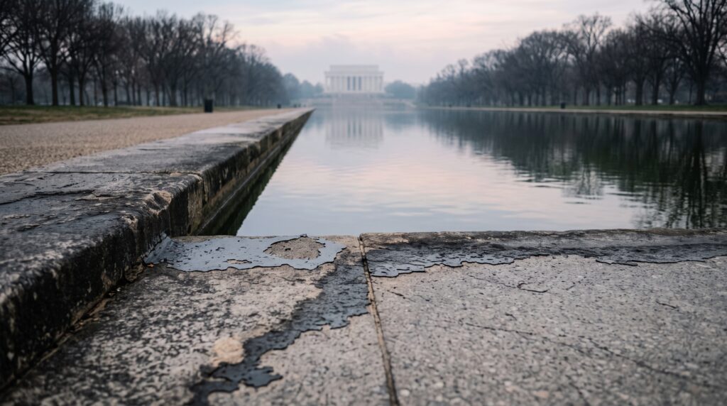 Reflection Pool Vandalism Case